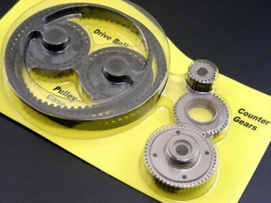 Kyosho 30622 OPTIMA MID 2022 OT256 OT257 Drive Belt Pulley & Counter Gears Set ! - Picture 1 of 3