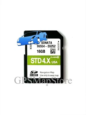 2017 Sonata Hybrid GPS Navigation DATA SD Card U.S Map *Please Read Description - Image 1 of 3