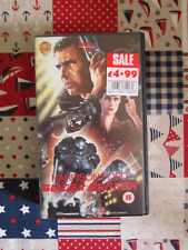 BLADE RUNNER 1982 FILM STARRING HARRISON FORD 1989 WARNER BROS STEREO HI-FI VHS