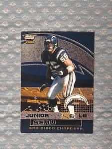 2000 Pacific Revolution #84 Junior Seau #d/80 San Diego Chargers NFL HOF - Picture 1 of 6