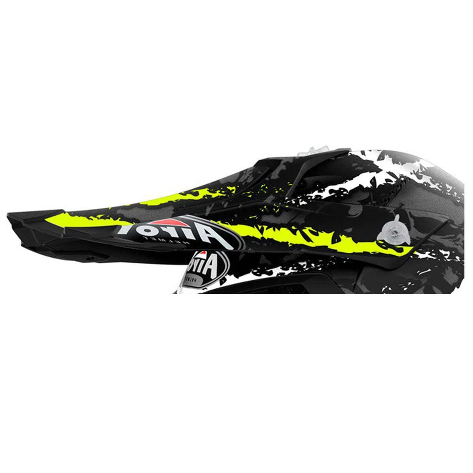Cascos de motocicleta Airoh Off Road Peak para Terminator Open Vision Carnage amarillo Foto 1 de 1