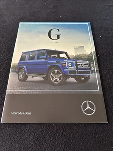 Mercedes Benz Clase G 2017 folleto G550 4x4 cuadrado G65 G63 AMG catálogo de ventas - Imagen 1 de 8