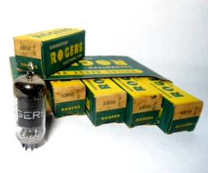 Westinghouse 6BH6 NOS NIB Tube Black Plate E90F (5 available) - x1pc for Rogers - Bild 1 von 2