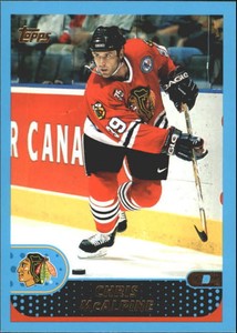 2001-02 Topps Hockey #263 Chris McAlpine