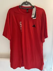 Adidas Men’s Blue Tr-es Prime T Size XL Red - Picture 1 of 3
