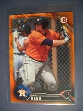 A.J. REED 2016 Bowman Prospects Orange BP92 Astros 11/25