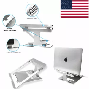 Supporto Portatile Tablet Notebook Scrivania Rialzo Supporto Ergonomico Portatile per PC MacBook - Foto 1 di 11