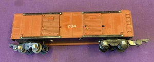 Used American Flyer # 734 Operating Boxcar Car Tested And Works U - Picture 1 of 8
