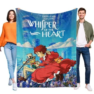 Whisper of the Heart Super Soft Flannel Throw Blanket for Sofa All Season Gifts - Image 1 of 4