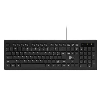 SIIG Wired Computer Washable Keyboard with 104-Keys, EN60601-1  IP68 Complian... - Image 1 of 4