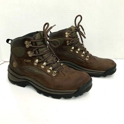Botas de caminhada femininas Timberland tamanho 7.5 Chocorua Trail Mid impermeáveis Goretex GTX - Imagem 1 de 4