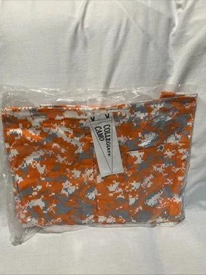 Collegiate Camo Scrub Pants  Size Medium Sanforized Orange,gray,white - Image 1 of 4