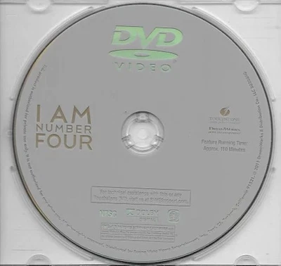 I Am Number Four: Timothy Olyphant Dianna/Agron (DVD, Sci-Fi, "DISC-ONLY", 2011) - Image 1 of 3
