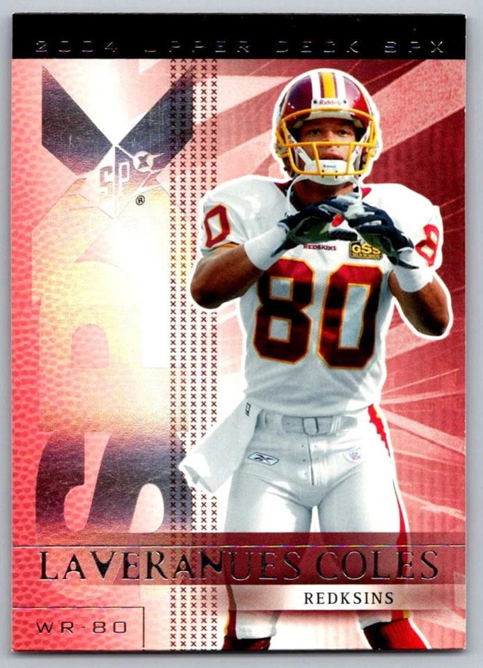 2004 SPx Laveranues Coles Washington Redskins #99 - Image 1 of 2
