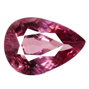 Granate malaya naranja rosado 0,95 ct AAA+ resplandeciente forma de pera (7 x 5 mm) - Imagen 1 de 1