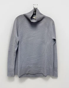 Suéter Cuello Tortuga Azul Claro Cachemira Blanco Y Warren M - Imagen 1 de 4