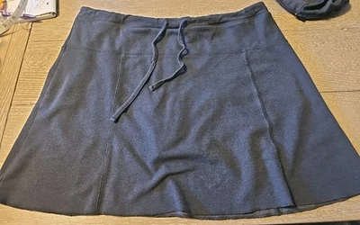 Horny Toad Sereena 大号黑色短裙  — 第 1/4 张图片