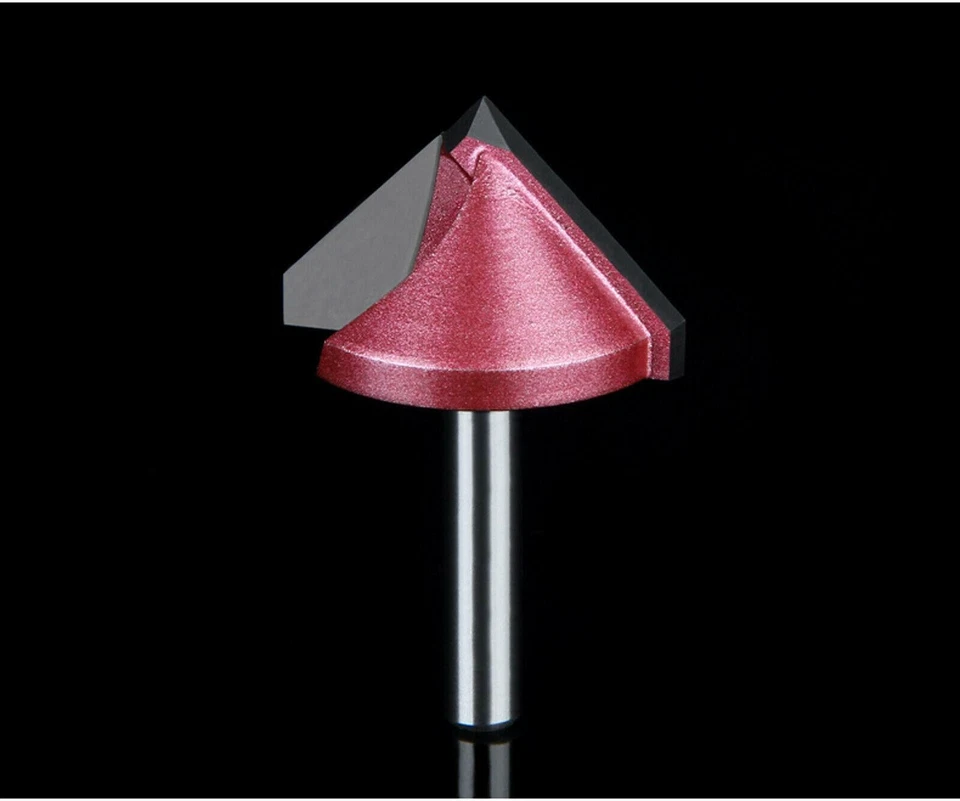 1PCS 6mm X 10mm x 120 Degree Chamfer Chamfering CNC Engraving 3D Router Bit - Image 1 of 4