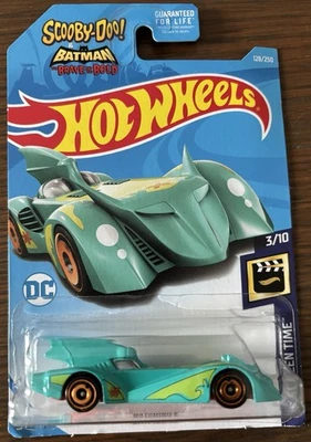 Hot Wheels Scooby-Doo Batmobile Batman The Brave and The Bold Diecast Car NEW - Image 1 of 4