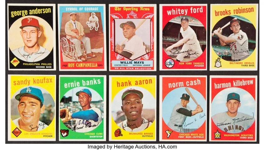 1959 Topps Baseball You Pick  -Complete Your Set -PRICING BASED ON CONDITION - Image 1 of 1