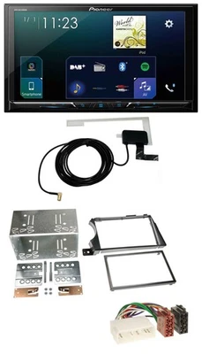 Pioneer 2DIN DAB USB MP3 Bluetooth Autoradio für SSangYong Actyon Kyron 2006-201 - Bild 1 von 4