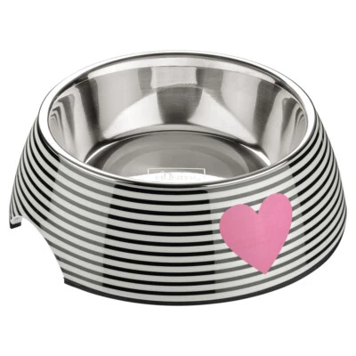 Hunter Melamin-Napf Biri weiß/schwarz für Hunde und Katzen - Pflegeleicht - Bild 1 von 4