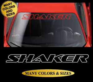 Calcomanía de vinilo pancarta para ventana parabrisas agitador para ajuste Dodge Challenger - Imagen 1 de 2