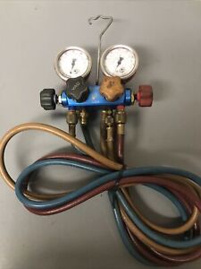 IMPERIAL EASTMAN AC A/C GAUGES WITH HOSES