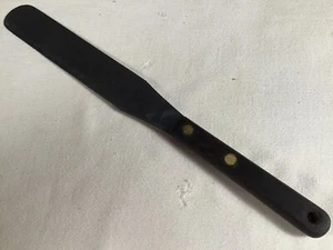 Vintage Utica American Maid Stainless Steel Icing Cake Spatula With Wood Handle - Picture 1 of 7