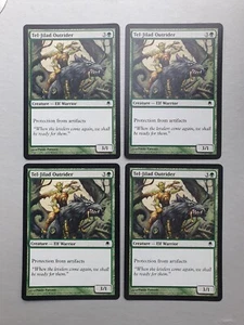 Tel-Jilad Outrider x4 PLAYSET , MTG Darksteel (2004) Common Green Creature NM - Picture 1 of 2