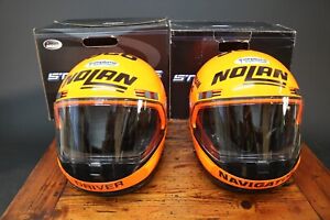 Nolan Neptune Offshore Crash Helmets Powerboat Racing with Intercom Headsets
