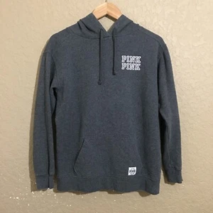 Pink Victoria’s Secret Womens XS Gray Sweatshirt Hoodie Pullover - Picture 1 of 6
