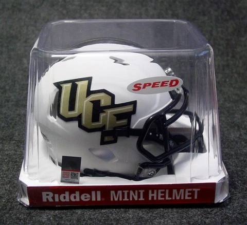 Central Florida UCF Knights Riddell Speed Mini Helmet Matte White FREE SHIPPING Cover