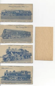 Complete set 50 Carreras Turf Cigarette Cards British Railway Locomotives VG. - Picture 1 of 1