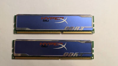 2x 2GB Kingston Hyper X blu. KHX1333C9D3B1K2/4G 4GB DDR3 1333MHz - Immagine 1 di 2