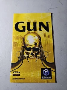Nintendo GameCube Gun Instruction Booklet / Manual Only - Picture 1 of 2