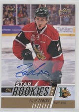2017-18 Upper Deck CHL Star Rookies Auto Filip Zadina #345 Auto