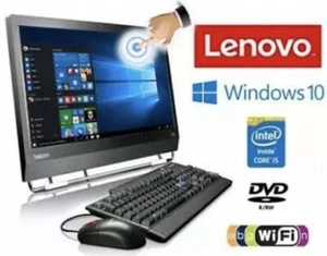 Lenovo ThinkCentre M93z 23″ Full HD Touch AIO PC 4th Gen Core i5 8GB 256GB SSD - Picture 1 of 6