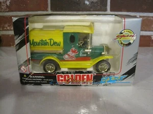 1996 GOLDEN CLASSIC MOUNTAIN DEW COIN BANK DIE CAST SPECIAL EDITION--NEW - Picture 1 of 11