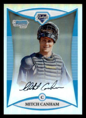 2008 Bowman Chrome Prospects Refractors #BCP141 Mitch Canham /500 - Image 1 of 2