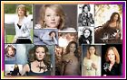 Jodie Foster, Signed, Collage Cotton Canvas Image. Limited Edition (JF-1)x