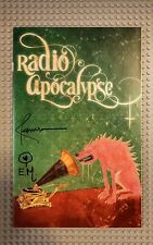 RADIO APOCALYPSE #1 MEGAN HUTCHISON-CATES VARIANT SIGNED BY CATES AND RAM V