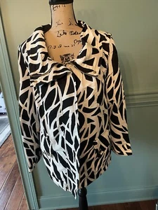 Escada Damen Jacke schwarz-weiß Größe 40 - Bild 1 von 12