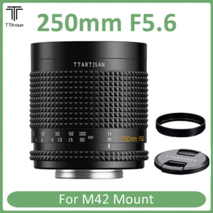 TTArtisan 250mm F5.6 Full frame Reflex Mirror Lens Manual Focus For M42-Mount - Picture 1 of 11
