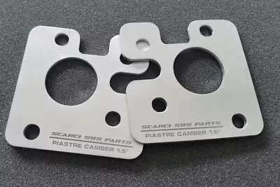 Piastre Camber 1.5 In Alluminio 6082 Abarth 595 - 500 - 695 • 89€