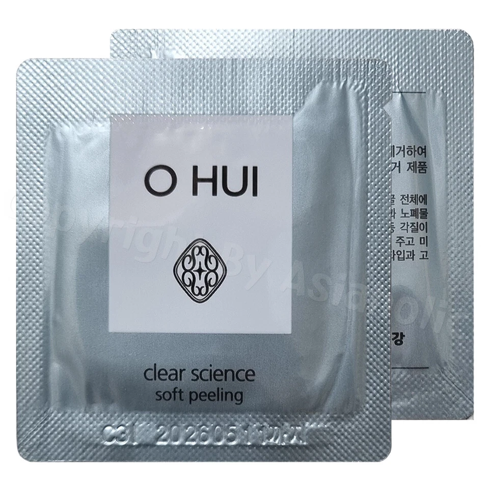 O HUI Clear Science Soft Peeling 1ml (10pcs ~ 130pcs) Sample Newest Version OHUI - Image 1 of 4