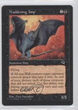 1997 Magic: The Gathering - Tempest Maddening Imp 0a0