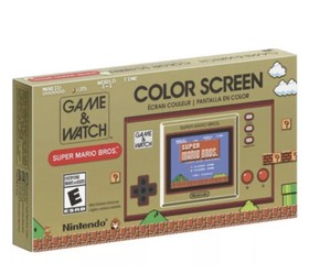 Nintendo Game and Watch Super Mario Bros Electronic Handheld IN HAND SHIPS Fast