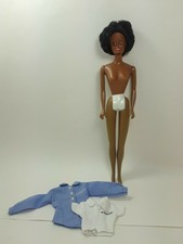 Boneca Barbie Década De 2000 Washington Mutual Bank Teller 2 Camisas Afro-americano Preto