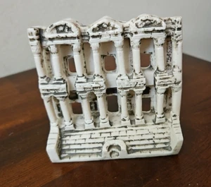 Ephesus Library of Celsus Turkey Vintage Resin Figure 3.5-In H x 3.5-In W RARE! - Bild 1 von 14